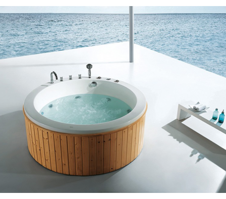 Bañera con Hidromasaje FC-WD02 1600x1600x650 DIKASA