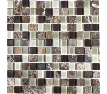 Mosaico de Vidrio Dikasa GK2346S 30x30 cm  (11pz x caja)