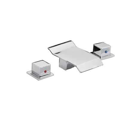Griferia Para Pared Dikasa 220010 Bicomando Cromado