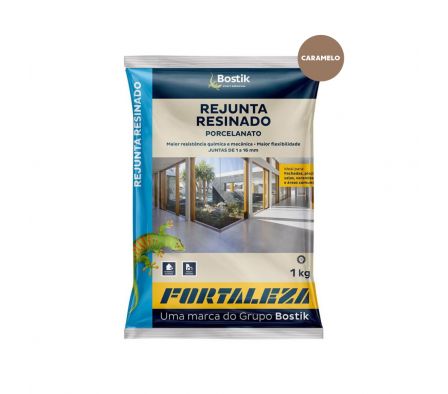 Rejunte Resinado Fortaleza Caramelo 1KG