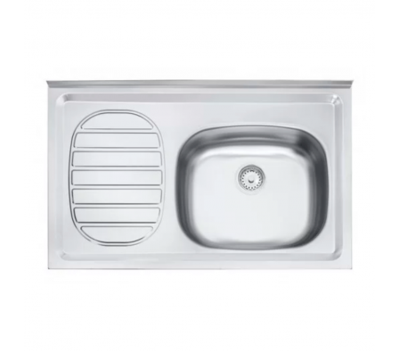 Bacha Tramontina Escurridor Izquierdo Inox 100x50 Bacha Der AC430 93422/500