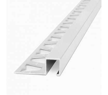 Guardacanto Atrim Quadra Cromo Mate 3463-AA 12 mm 2,5 metros