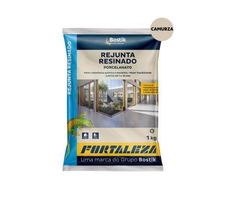 Rejunte Resinado Fortaleza Camurza 1KG