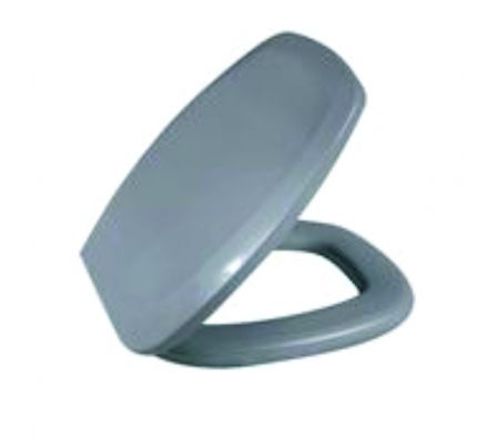 Asiento para Inodoro Incepa Thema Tapa PPP Gris Claro 25981 TTH/PP