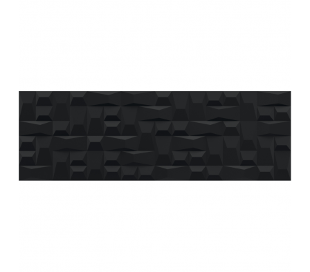 Revestimiento Portinari Sensorial Forma Bk Matte Ret 33,3X100 1,00 M² 60608E