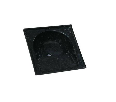 Pileta p/Lavar Ropa Rorato Simple 60x60 Negro
