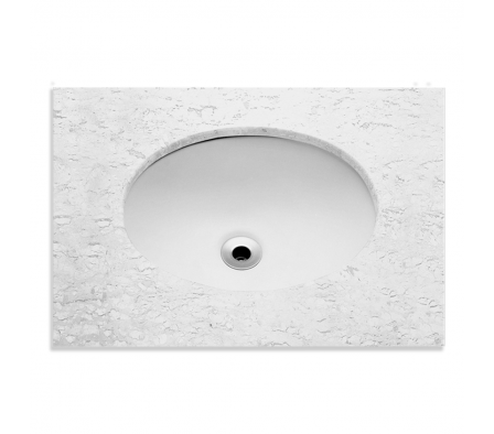 Bacha Oval 39x30cm Blanco Roca Br Ref.1101190017100