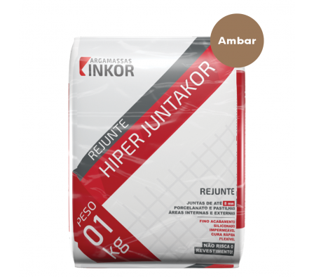 Rejunte Inkor Hiper Juntakor Color Ambar de 1Kg