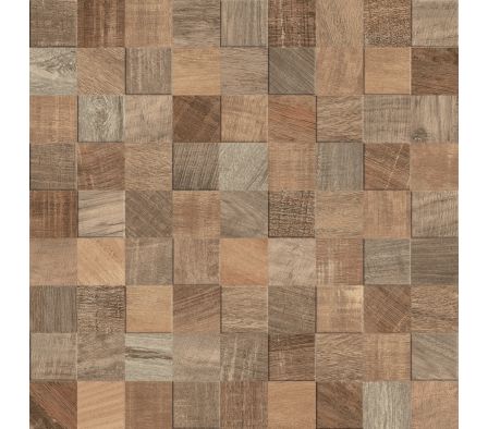 Revestimiento Portinari Simetria Wood Mix Acetinado Ret 60X60 1,70 M² 6060234A