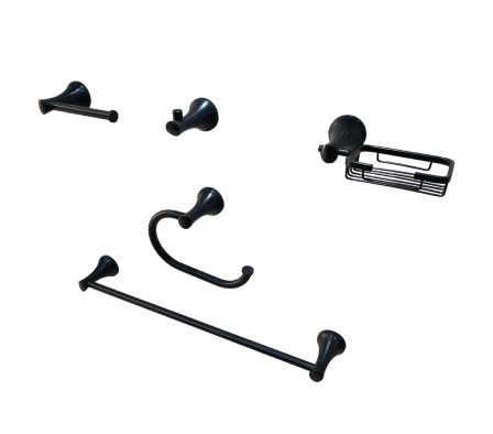 Accesorio Kit Znc 5pz Negro KWL - S53400N