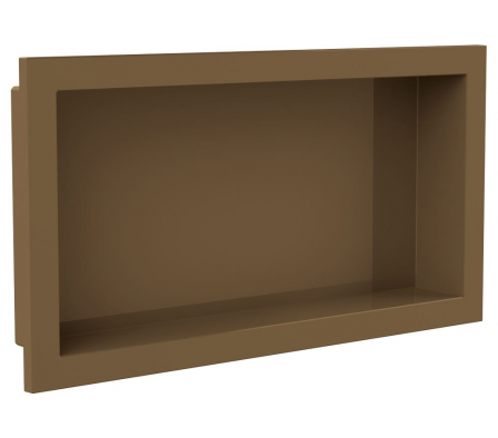 Nicho de Embutir Para Baño 30x60cm Color Bronze