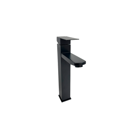 Griferia monocomando alto negro matte 5MB654NN