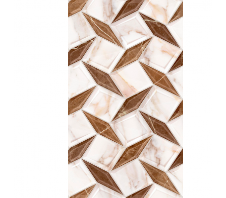 Piso Ceramica Karina Prisma Mix Brillante 32x57 2.00 m² 37207