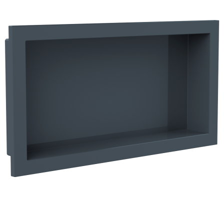 Nicho de Embutir para Baño 40x30cm Color Gris Chumbo