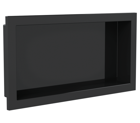Nicho de Embutir para Baño 40x30cm Color Negro