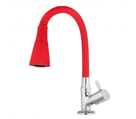 Griferia Gourmet de Mesa Doble chorro Kelly Rojo 5495 C-59 RD
