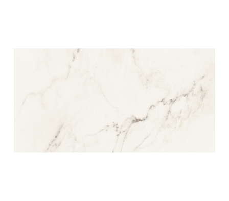 Piso Cerámico Angelgres Statuario Bianco Satinado 31x60 cm Bold