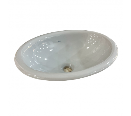Lavatorio Ovalado IL6 Gris Claro 49x36cm Icasa
