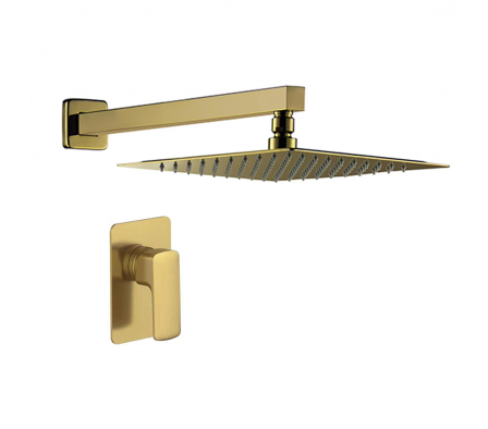 Juego de Ducha Dikasa Oro Cepillado FN-B15305G