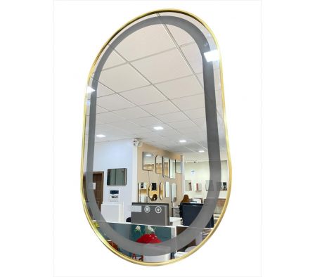 Espejo p/baño Alum.Led Oval 50x90cm DD 6ES0959D