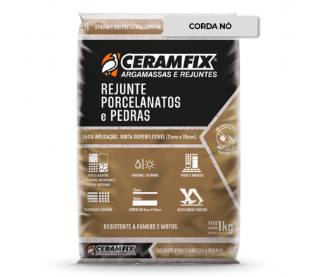 Rejunte Porcelanato 1KG Corda No