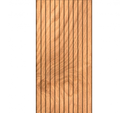 Revestimiento Ceramico Cejatel 45x91 Ripado Nogueira 2,01 M² 2024455