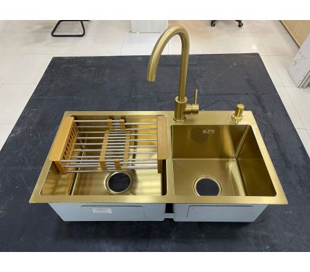 Bacha DIKASA inox de Cocina gold 750x400x220 F-KYX11BG