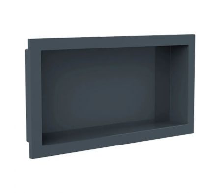 Nicho de Embutir Para Baño 30x60cm Color Gris Chumbo  Matte
