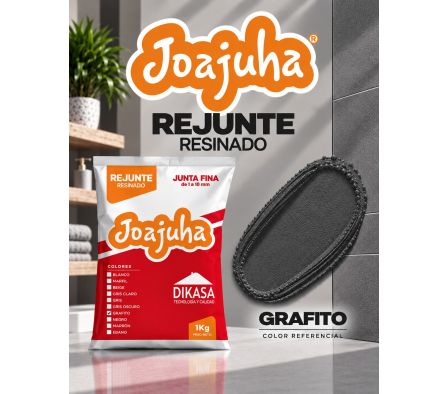 Rejunte Resinado DIKASA Grafito 1 KG